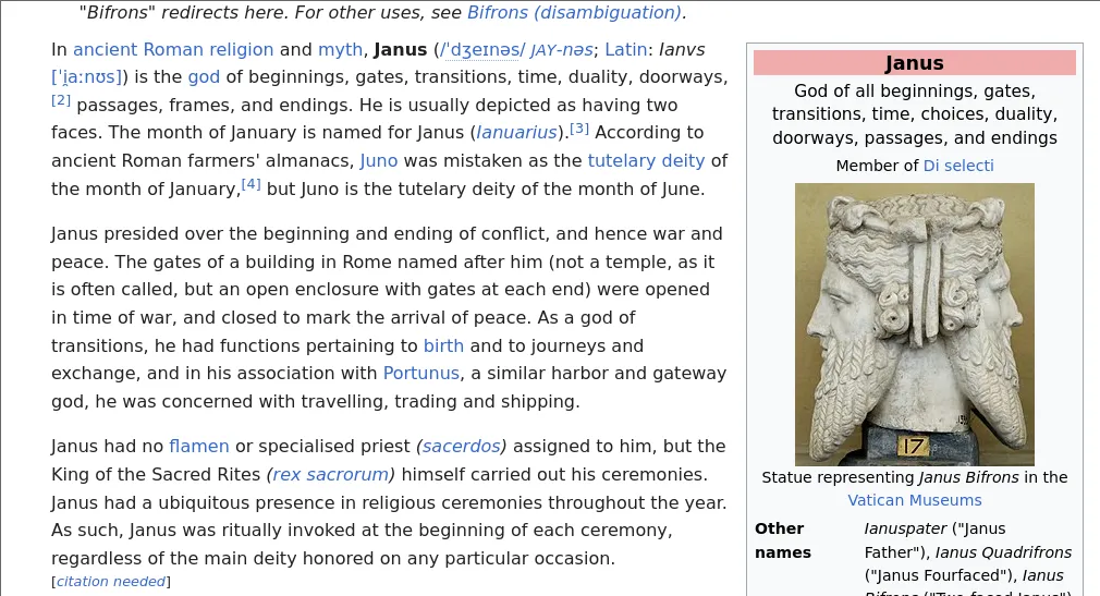 Janus (the god)