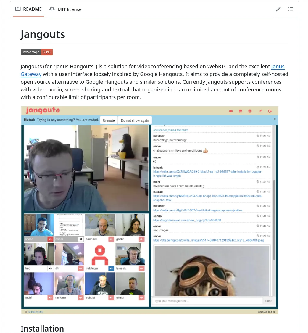 Jangouts