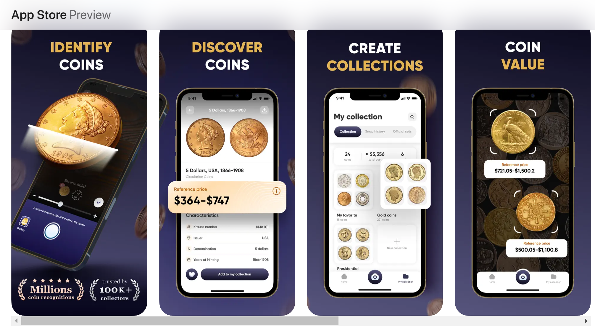 Coin scanner app images