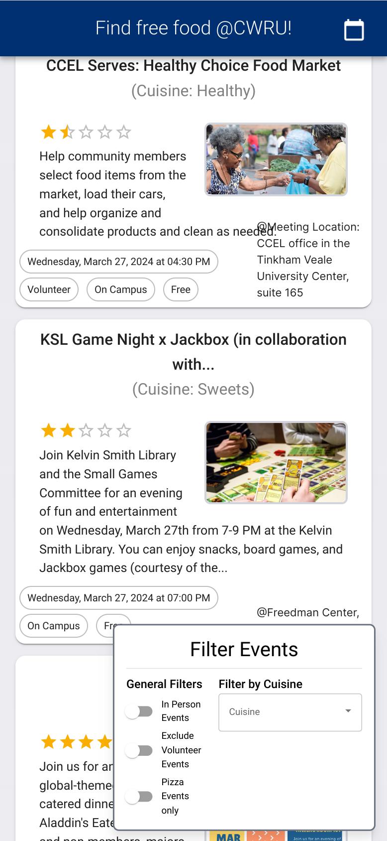 Mobile website